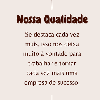 Nossa Qualidade